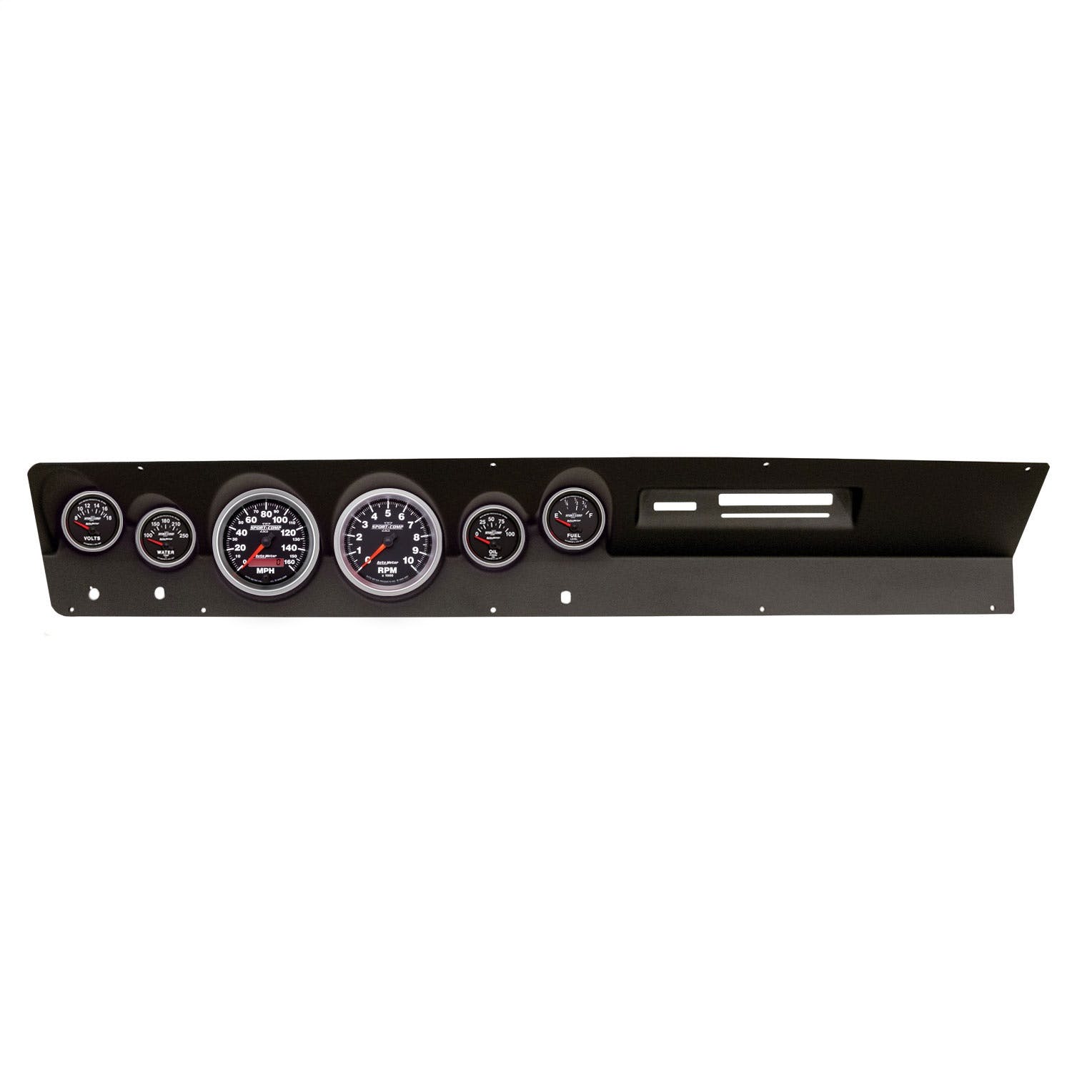 AutoMeter Products 2119-12 6 Gauge Direct-Fit Dash Kit, Dodge Dart