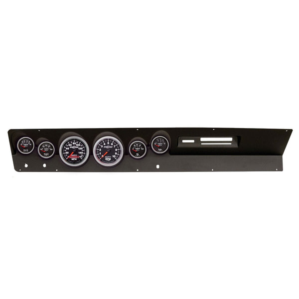 AutoMeter Products 2119-12 6 Gauge Direct-Fit Dash Kit, Dodge Dart 67-69, Sport-Comp II