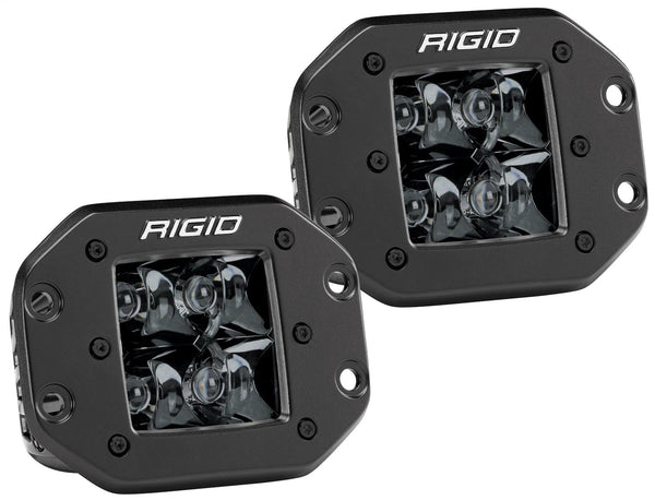 RIGID Industries 212213BLK D-Series PRO Flush Mount Spot Light, Midnight