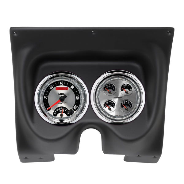 AutoMeter Products 2129-01 2 Gauge Direct Fit Dash Kit, Camaro/Firebird 67-68, American Muscle