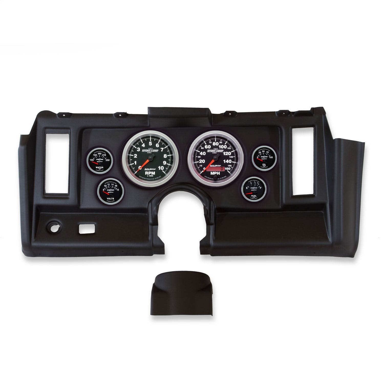AutoMeter Products 2131-12 6 Gauge Direct-Fit Dash Kit, Camaro 69, Sport-Comp II