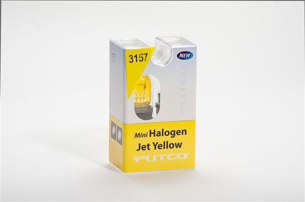 Putco 213157Y Mini-Halogens - 3157 Jet Yellow
