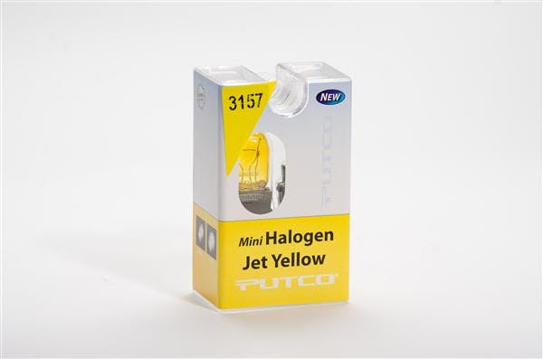 Putco 213157Y Mini-Halogens - 3157 Jet Yellow