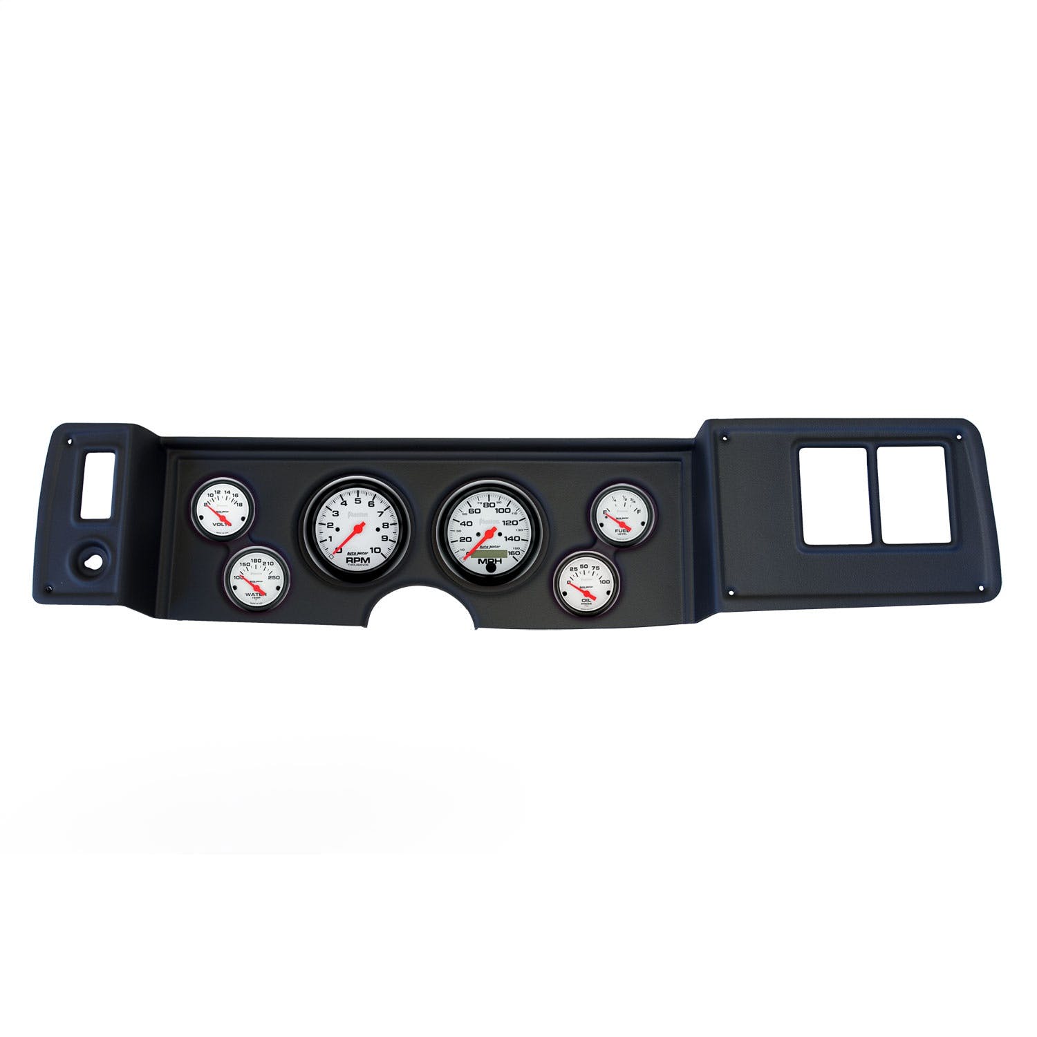 AutoMeter Products 2133-09 6 Gauge Direct-Fit Dash Kit, Camaro 79-81, Phantom