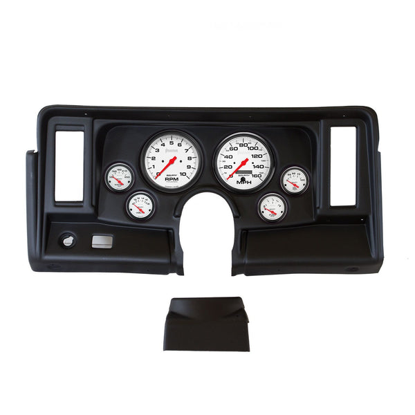 AutoMeter Products 2134-09 6 Gauge Direct-Fit Dash Kit, Nova 69-76, Phantom