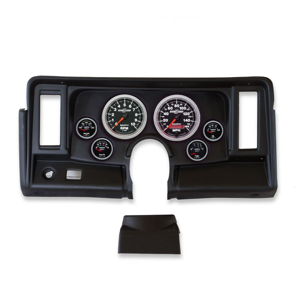 AutoMeter Products 2134-12 6 Gauge Direct-Fit Dash Kit, Nova 69-76, Sport-Comp II