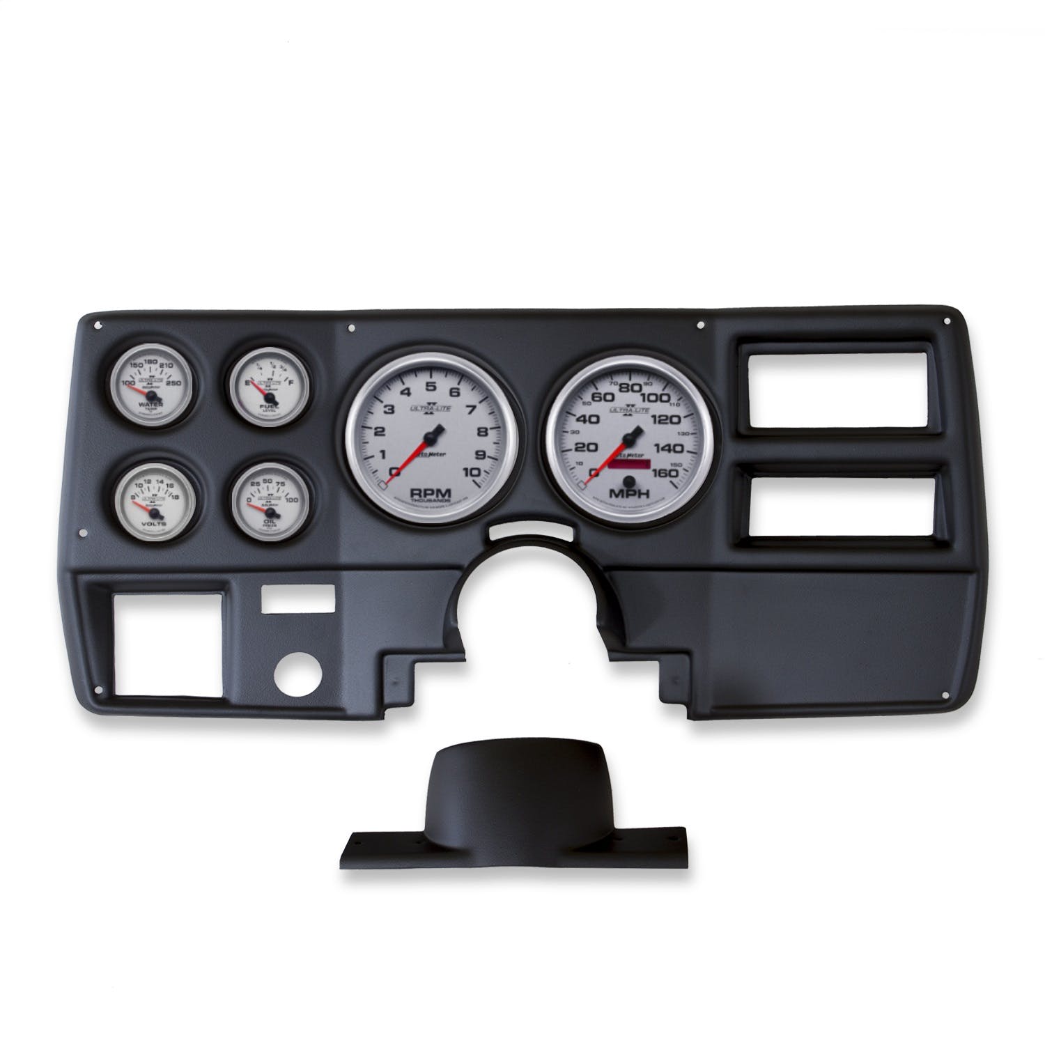 AutoMeter Products 2137-14 6 Gauge Direct-Fit Dash Kit, Chevy Truck / Suburban 73-83, Ultra-Lite II