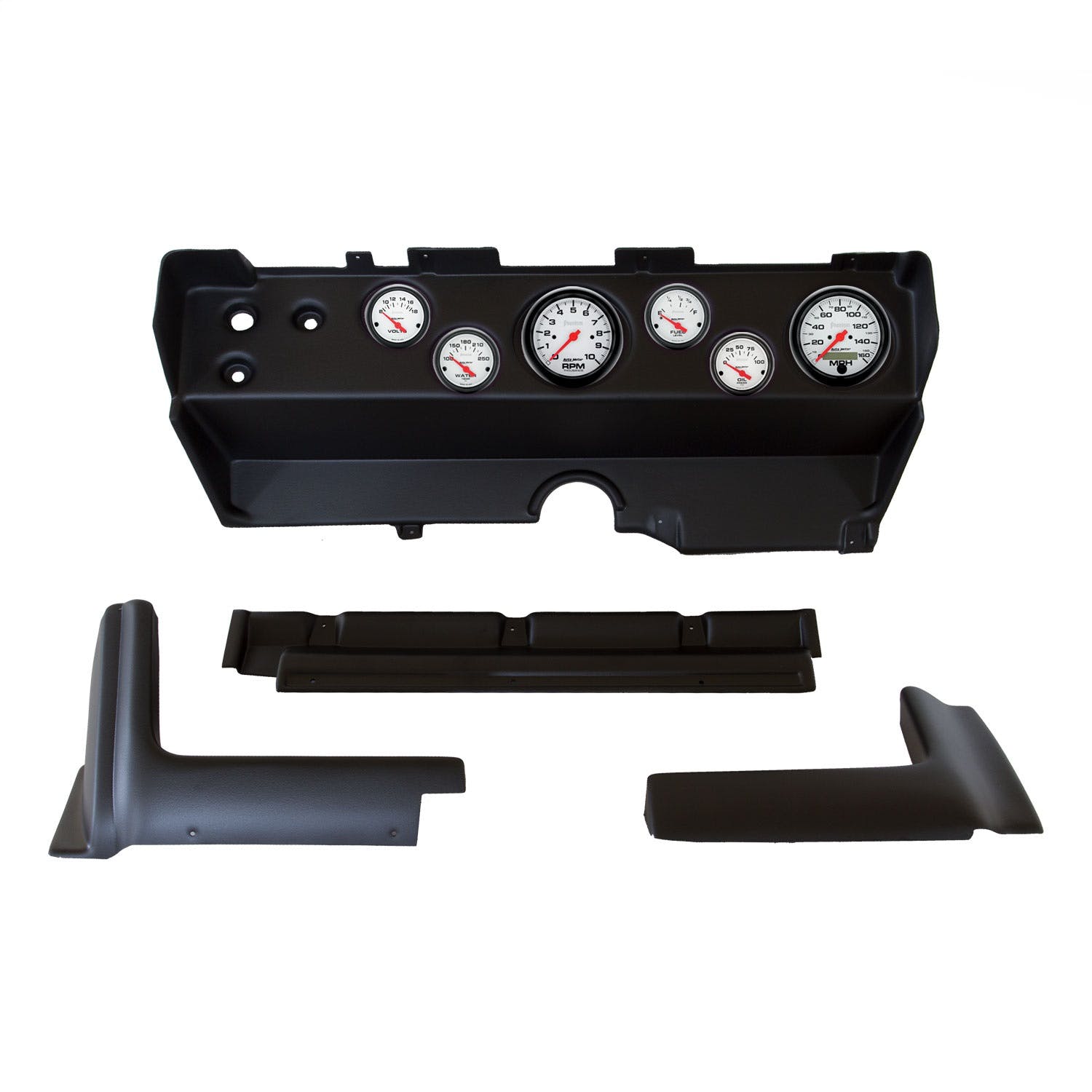 AutoMeter Products 2139-09 6 Gauge Direct-Fit Dash Kit, E-Body / Cuda / Challenger 70-74, Phantom