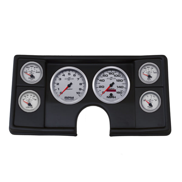 AutoMeter Products 2143-14 6 Gauge Direct Fit Dash Kit, Malibu/El Camino/Montecarlo 82-87, Ultra-Lite II