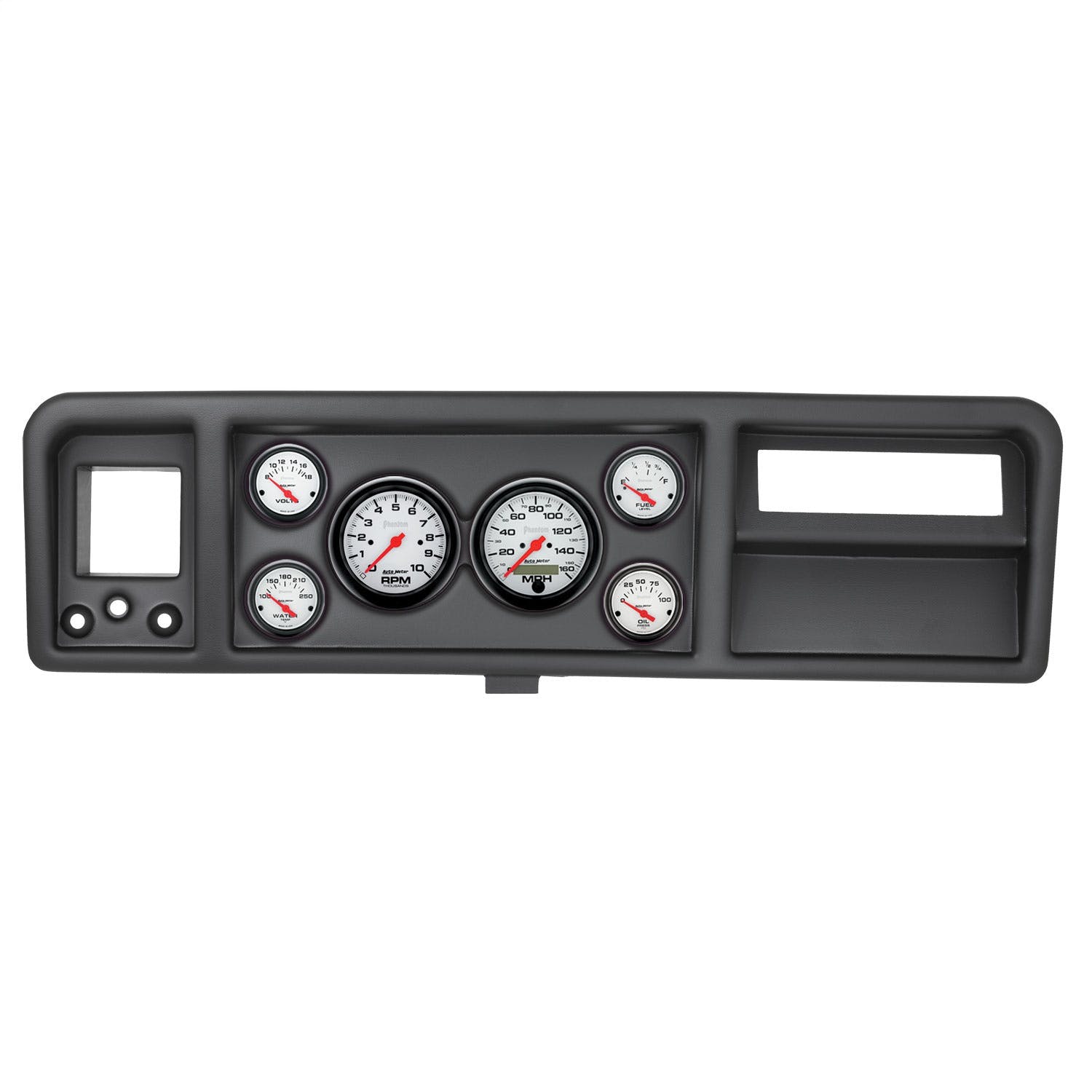 AutoMeter Products 2146-09 6 Gauge Direct-Fit Dash Kit, Ford Truck 73-79, Phantom