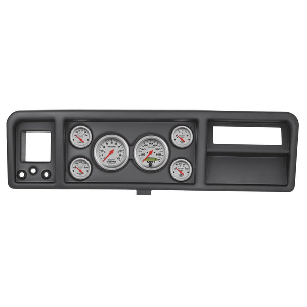AutoMeter Products 2146-13 6 Gauge Direct-Fit Dash Kit, Ford Truck 73-79, Ultra-Lite