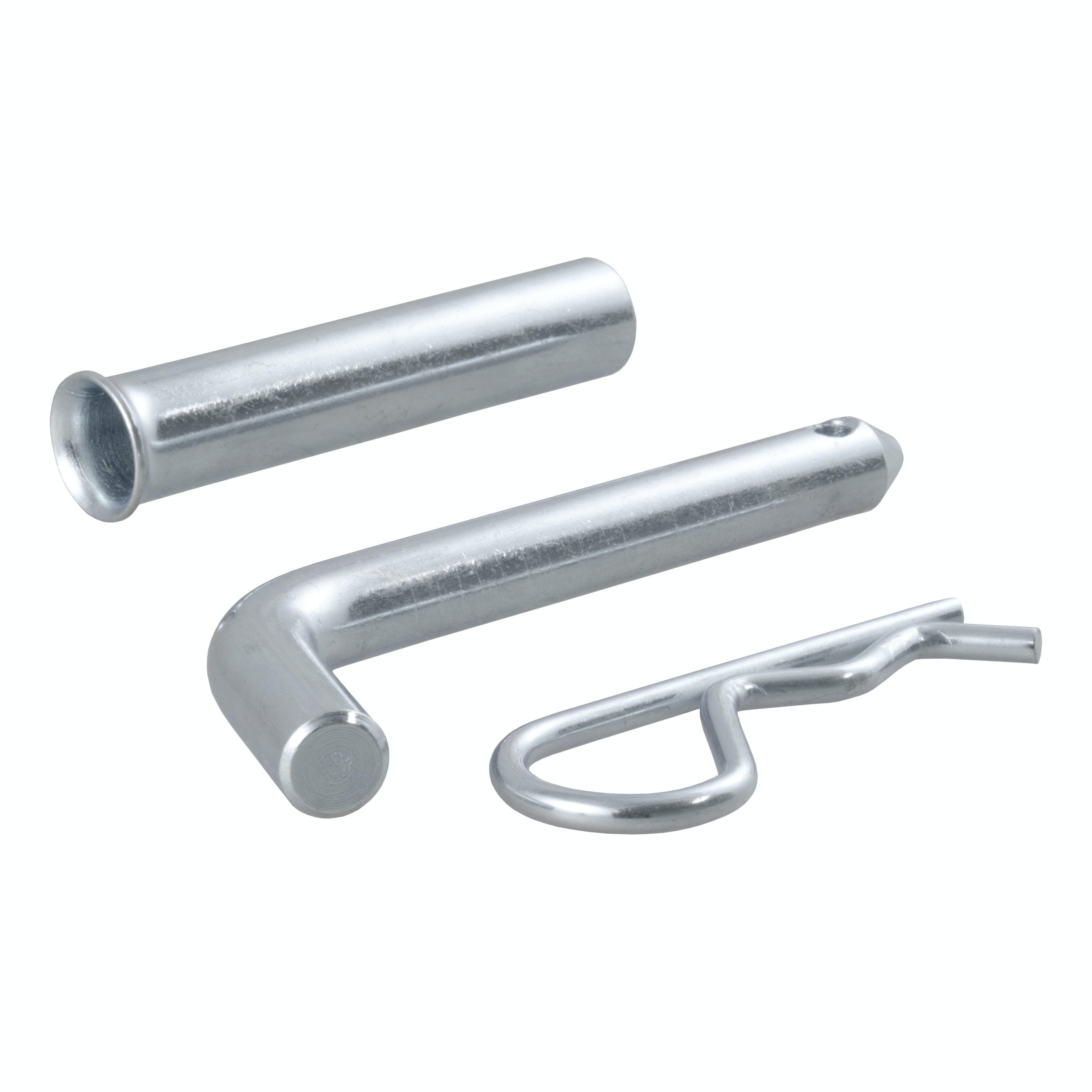CURT 21502 1/2 Hitch Pin with 5/8 Adapter (1-1/4 or 2 Receiver, Zinc, Packaged)