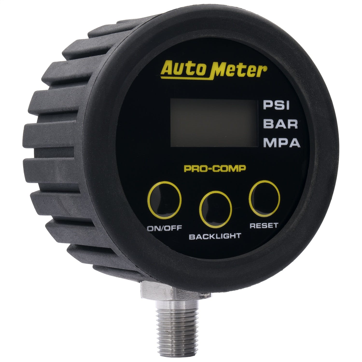 AutoMeter Products 2167 Gauge Head, Tire Press, 50 Psi/3.45 Bar, Race Digital, Backlit W/ Mem, Pro-Comp