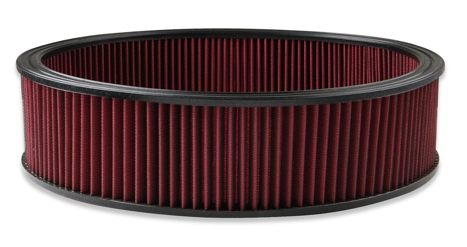 Holley 220-40 16 X 4 RED GAUZE AIR FILTER