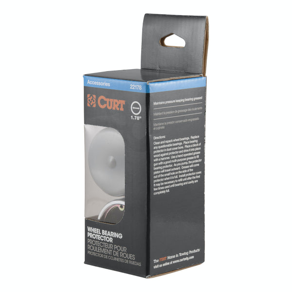 CURT 22178 1.78 Bearing Protectors and Covers (2-Pack)