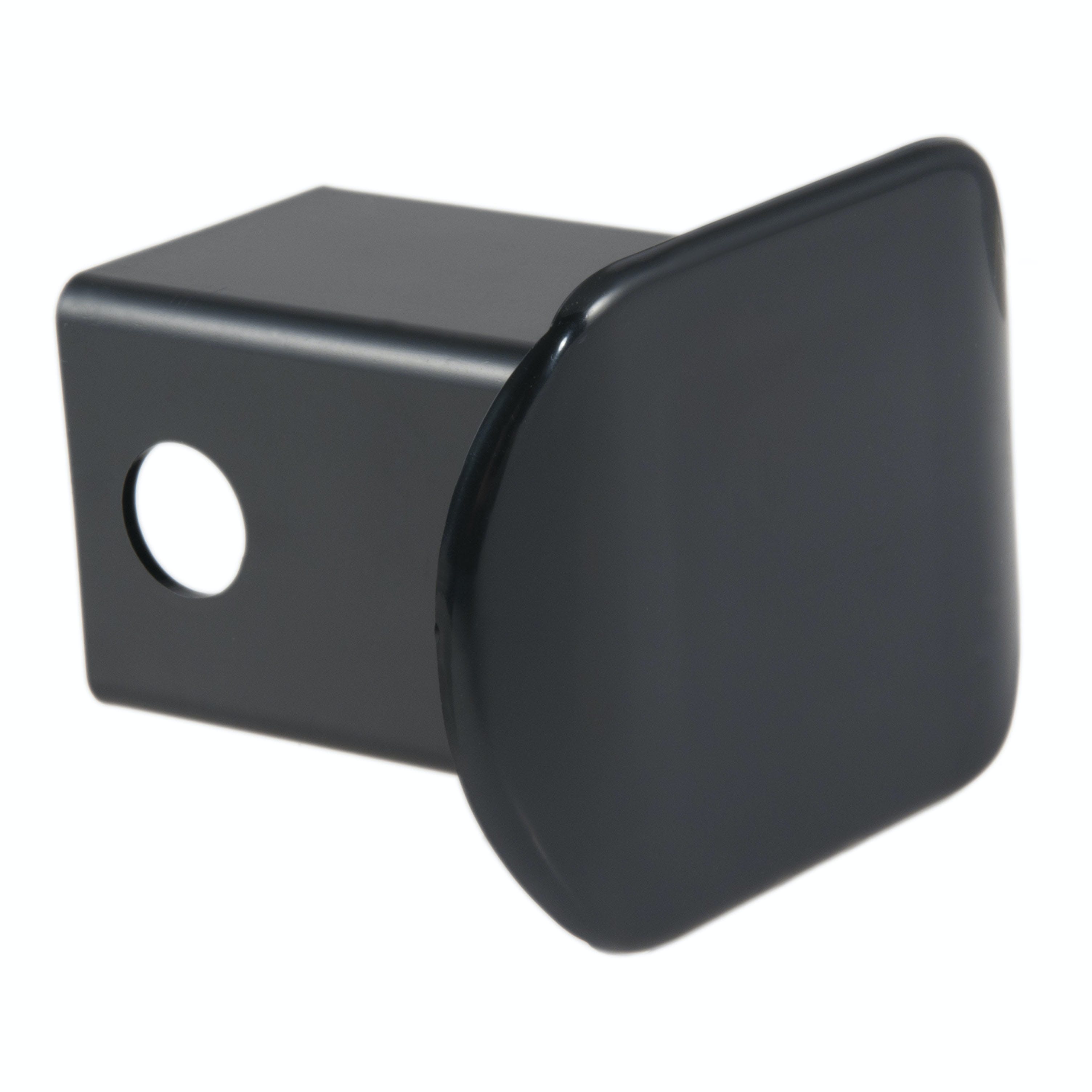 CURT 22181 2 Black Plastic Hitch Tube Cover (Packaged)