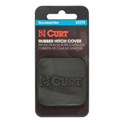 CURT 22750 2 Black Steel Hitch Tube Cover