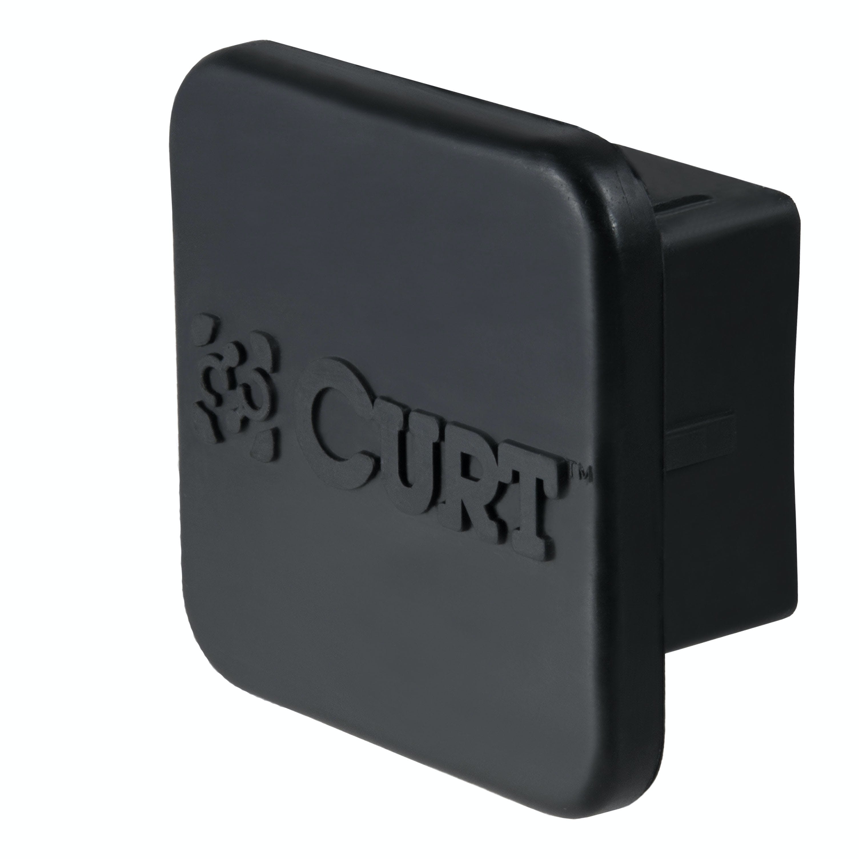 CURT 22276 2 Rubber Hitch Tube Cover (Packaged)