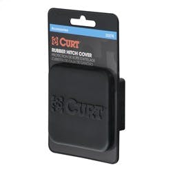 CURT 22180 2 Black Plastic Hitch Tube Cover
