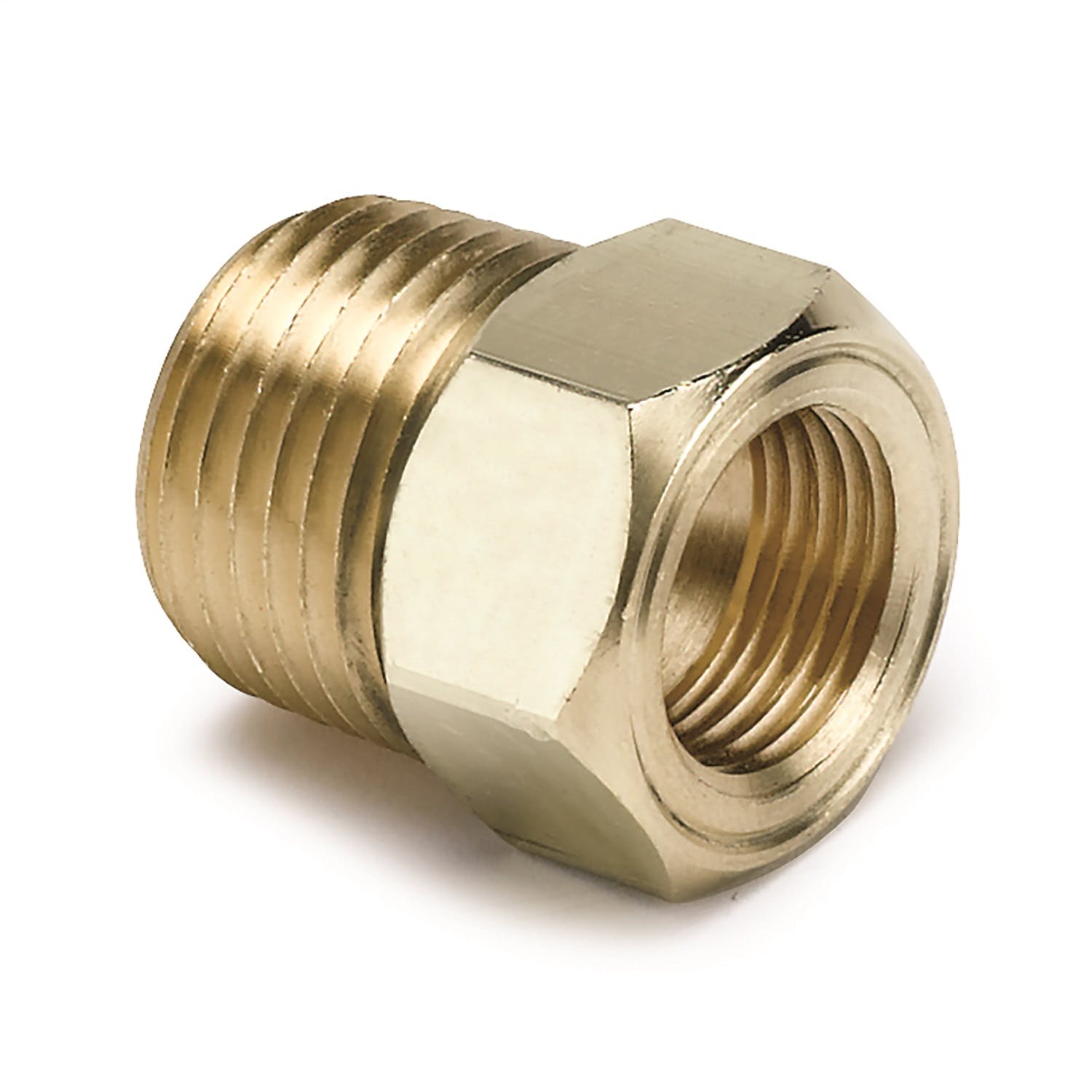 AutoMeter Products 2264 FITTING; ADAPTER; 1/2in. NPT MALE; BRASS; FOR MECH.TEMP. GAUGE