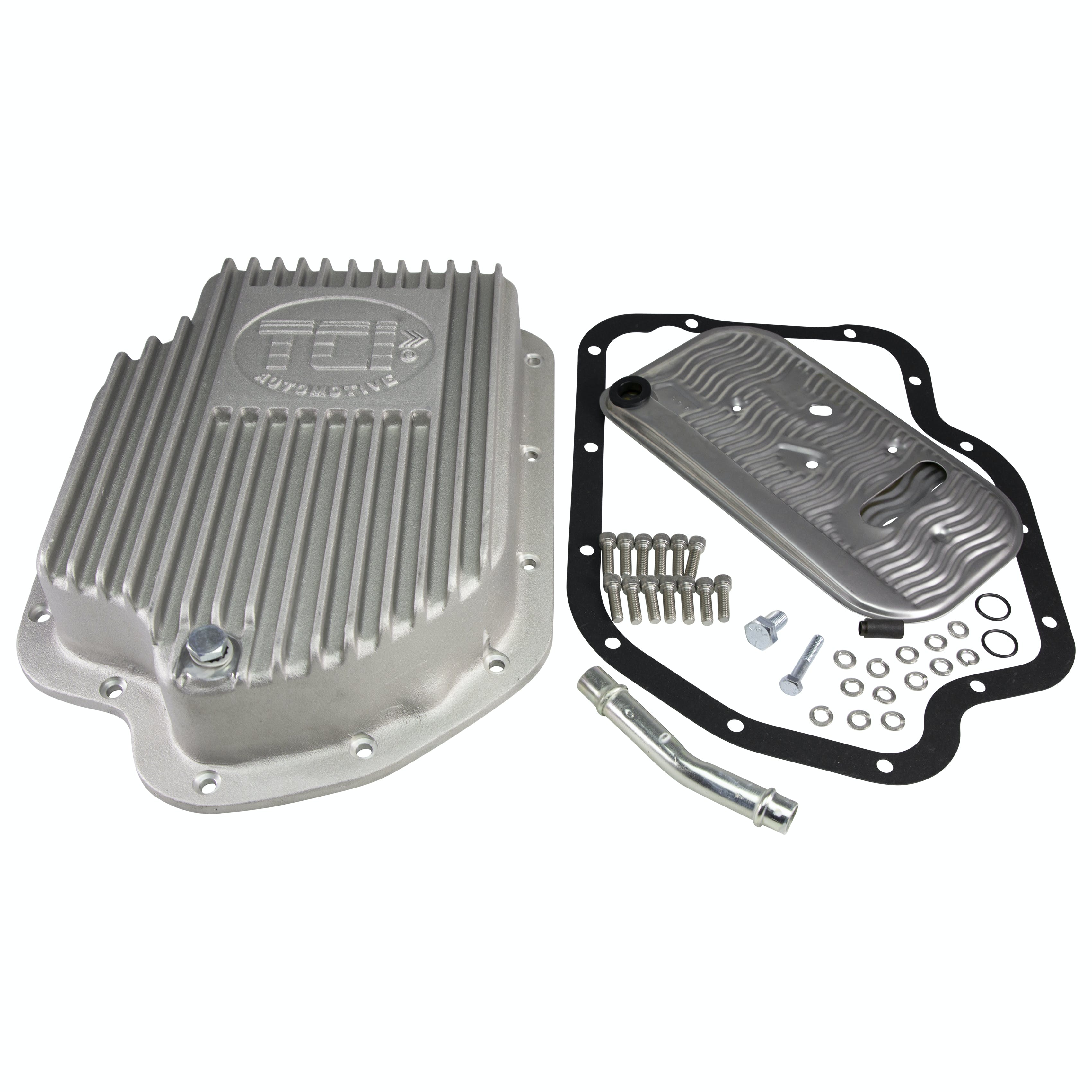 TCI Automotive 228000 GM TH400 Cast Aluminum Deep Pan (2 Extra Quarts)