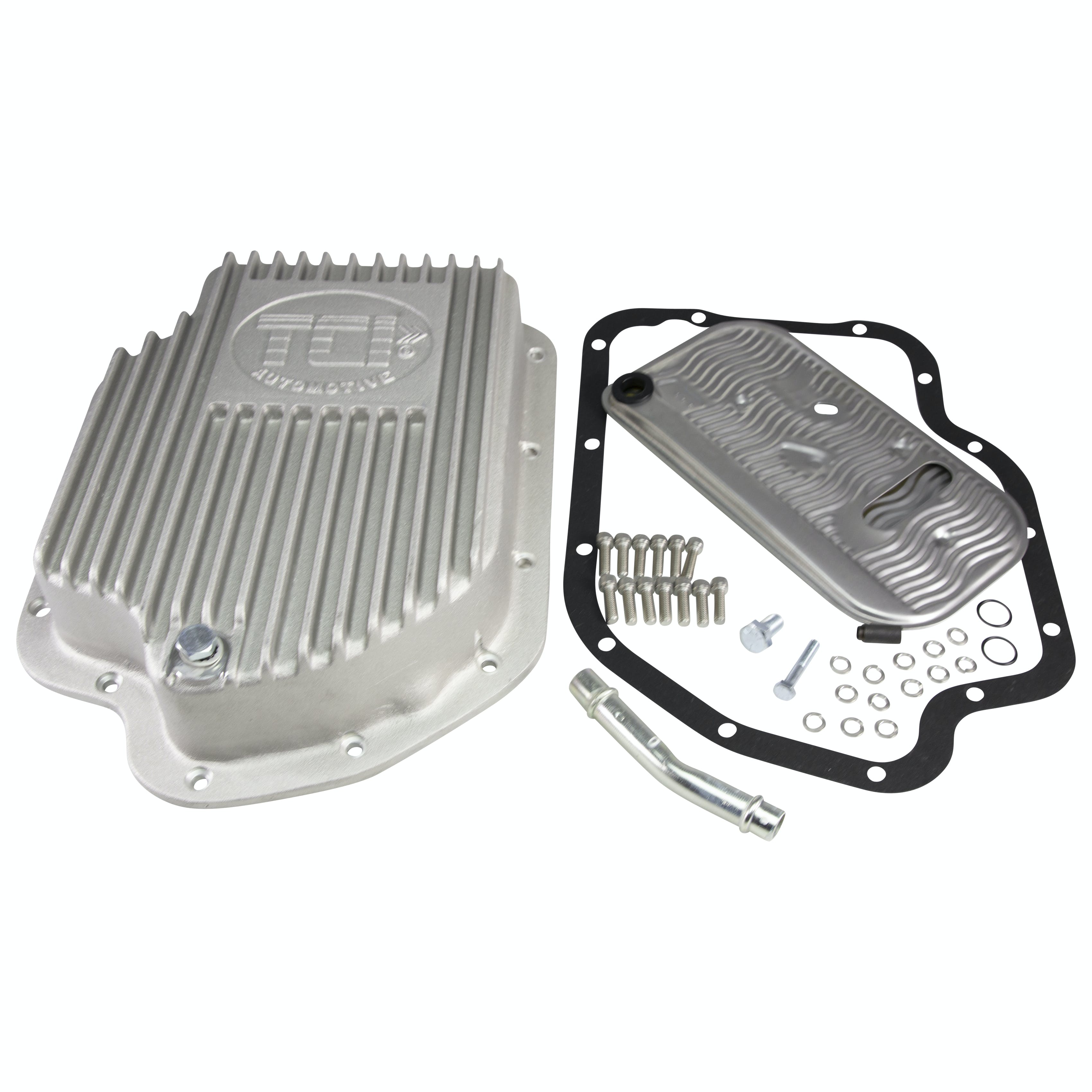 TCI Automotive 228000 GM TH400 Cast Aluminum Deep Pan (2 Extra Quarts)