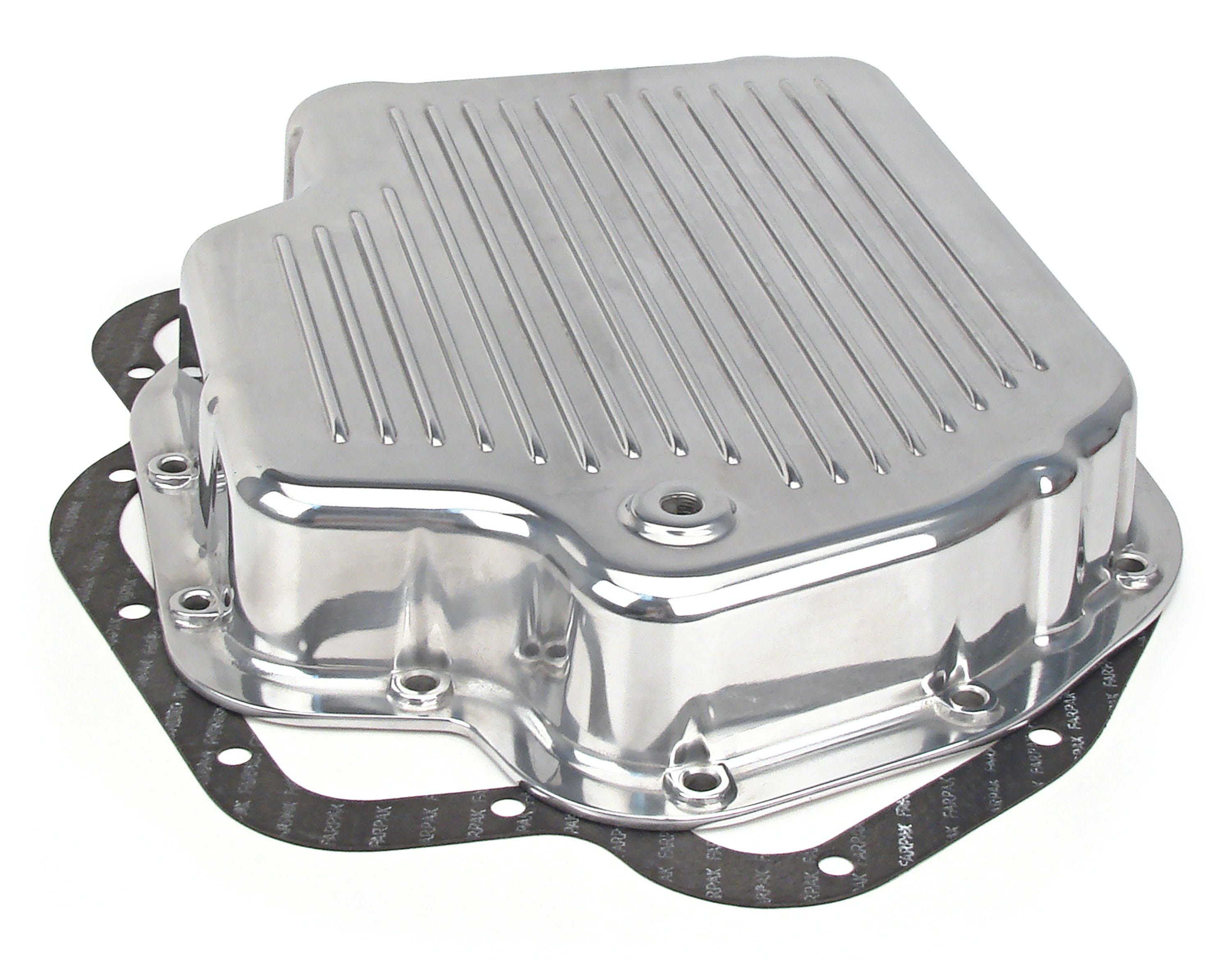 TCI Automotive 228010 GM TH400 Polished Die Cast Aluminum Pan (Stock Depth)