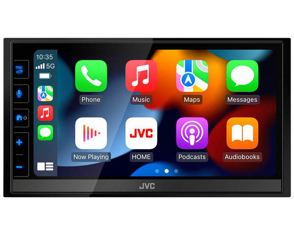 JVC KW-M780BT Digital Media Receiver featuring 6.8-inch Capacitive Touch Control Monitor