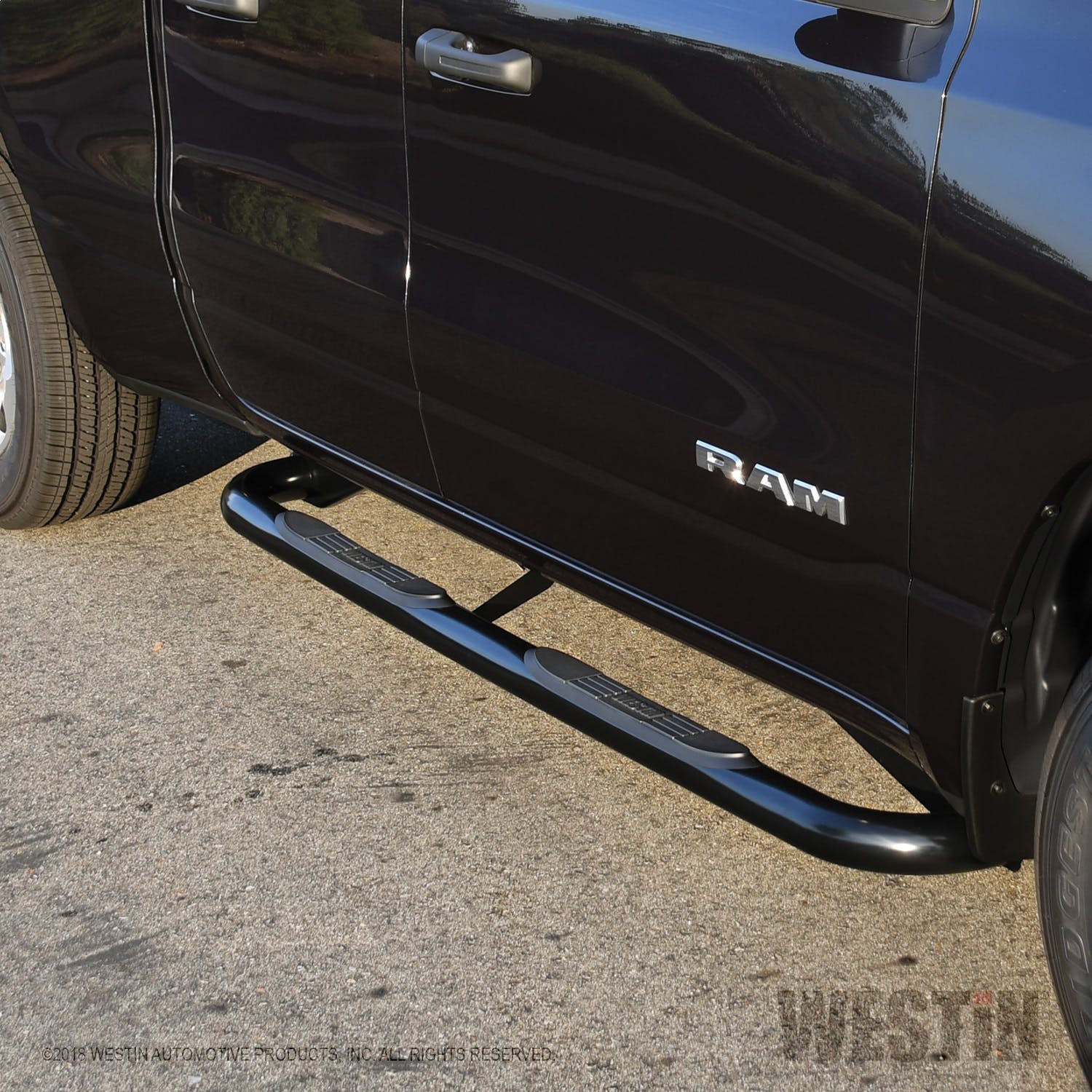 Westin Automotive 23-4085 E-Series 3 Nerf Step Bars Black