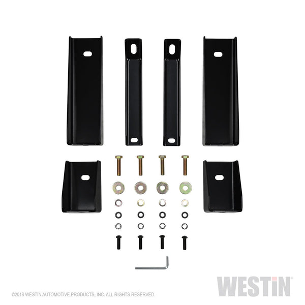 Westin Automotive 23-4135 E-Series 3 Nerf Step Bars Black