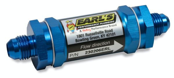 Earl's Performance Plumbing 230208ERL -8 Fuel Filter