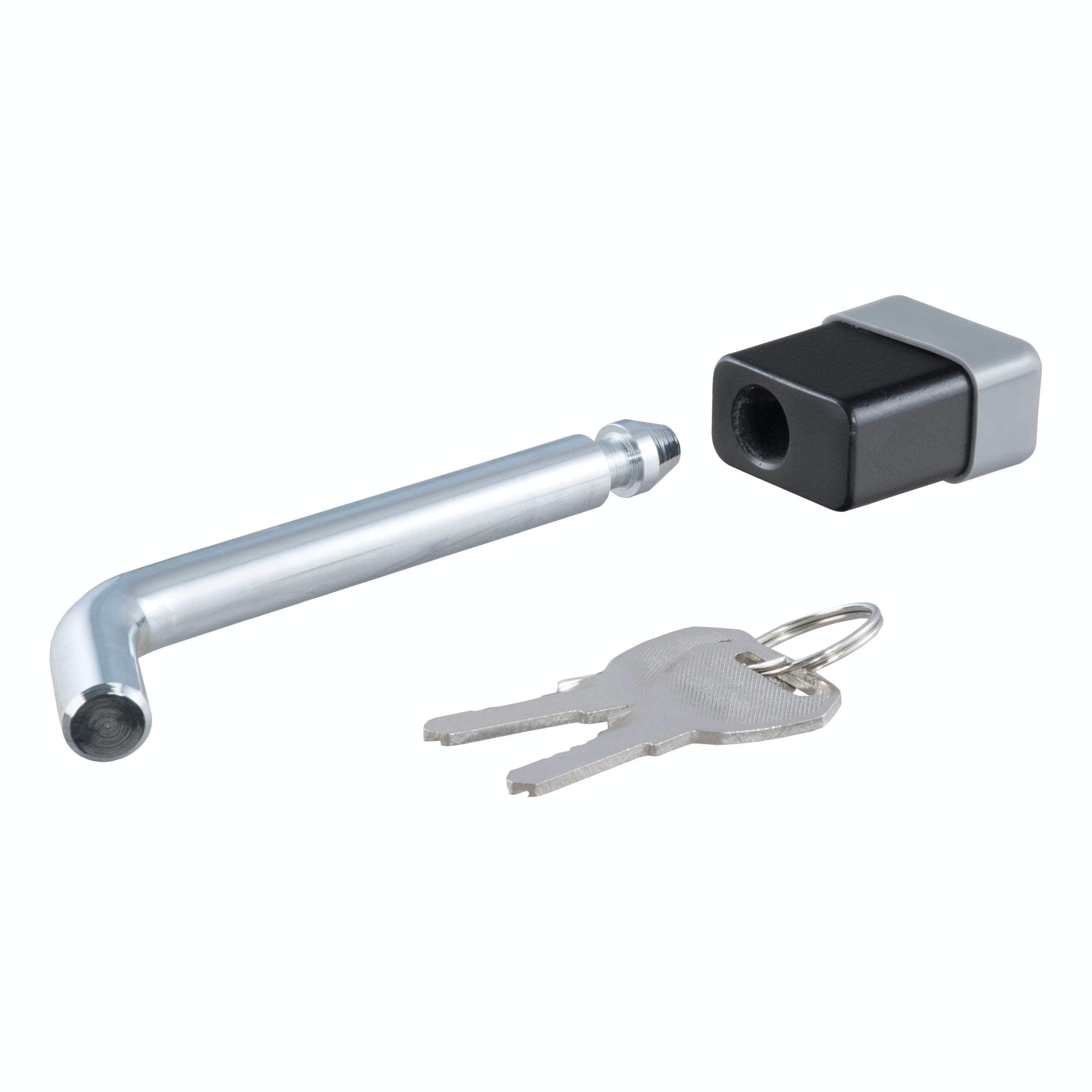 CURT 23021 5/8 Hitch Lock (2, 2-1/2 or 3 Receiver, Deadbolt, Chrome)