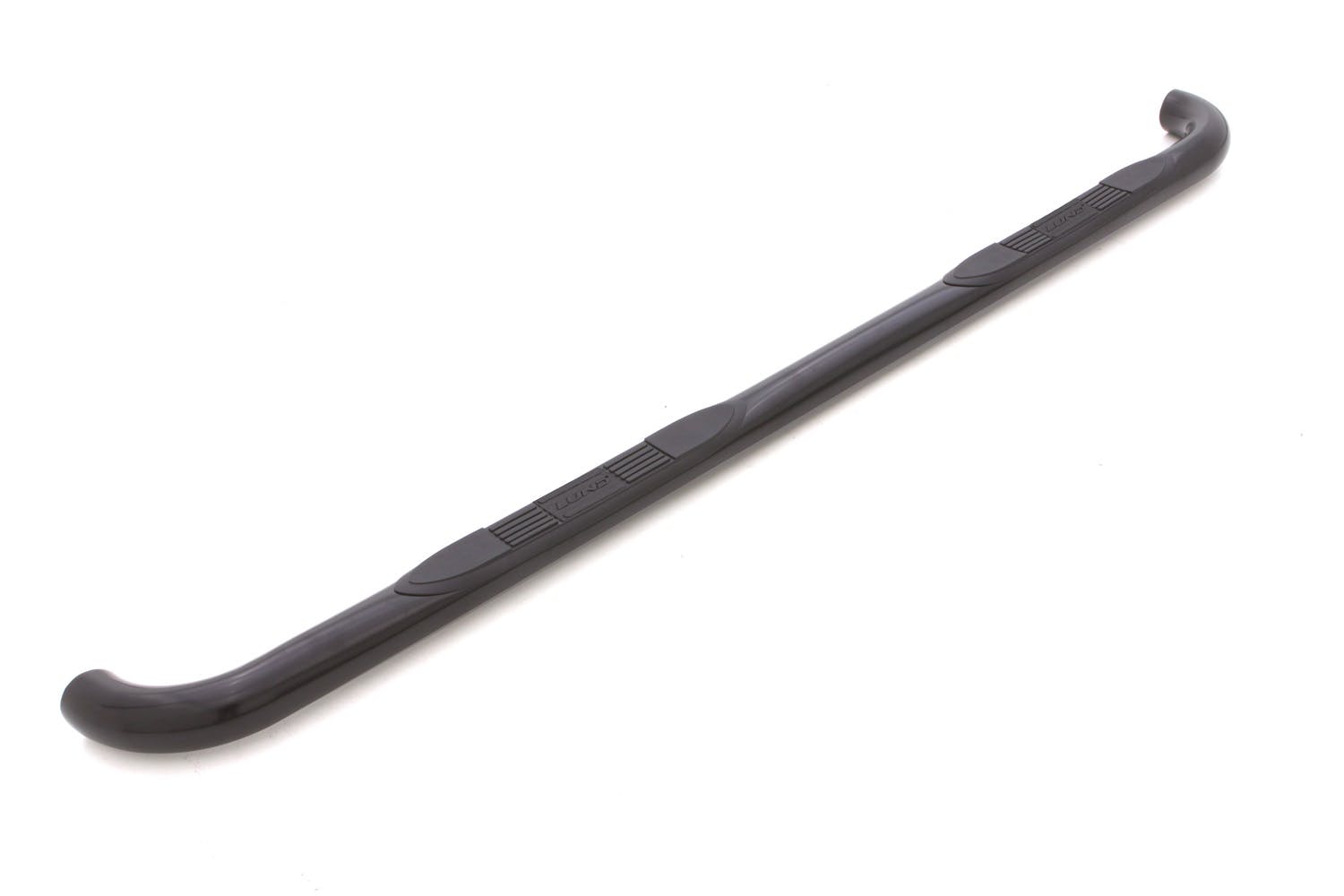 LUND 23060909 3 Inch Round Bent Nerf Bar - Black 3 In ROUND BENT STEEL