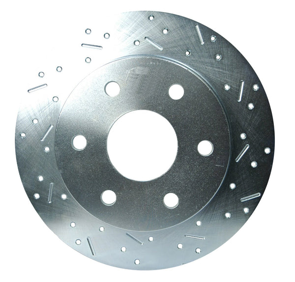 Stainless Steel Brakes 23153AA3R rtr drld sltd zp frnt 2004-07 F150 2wd rh with bearing