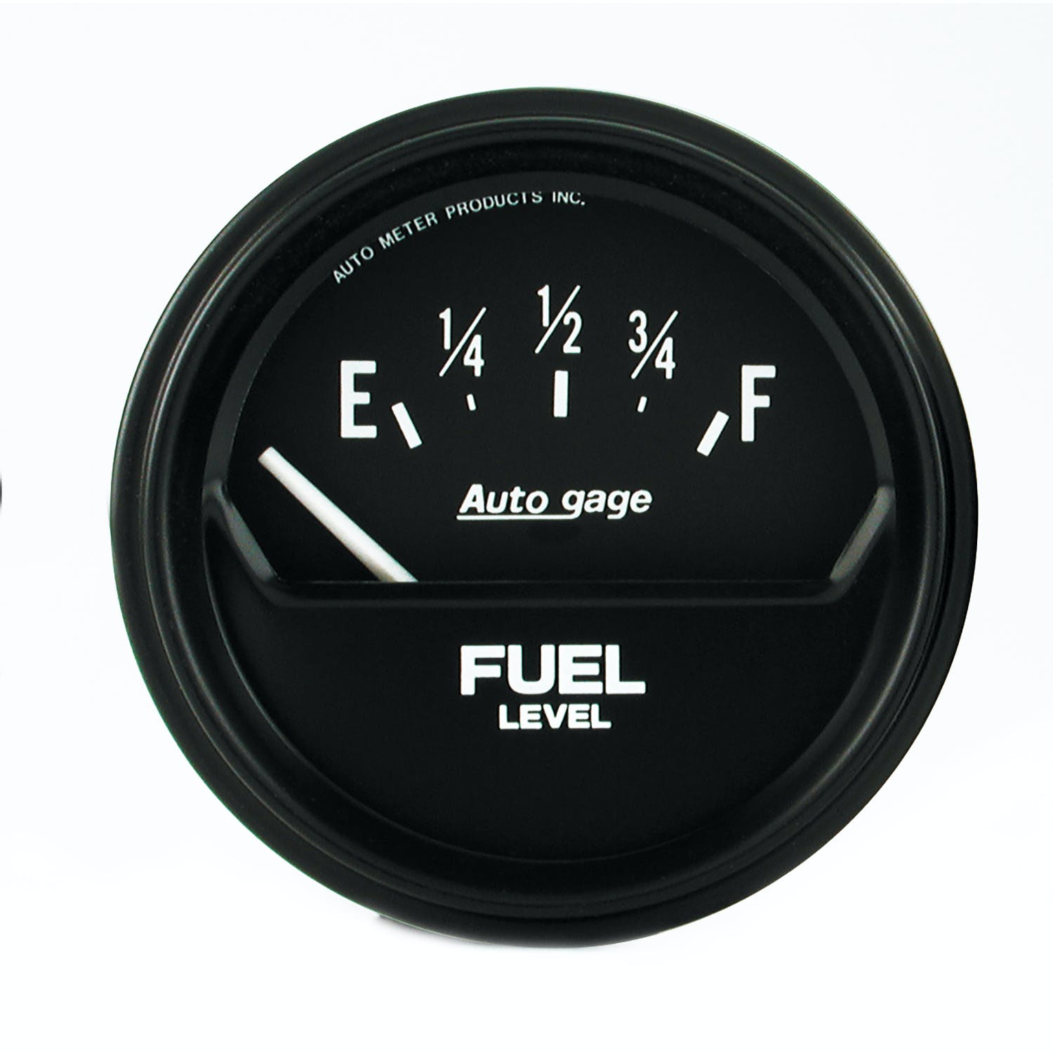 AutoMeter Products 2316 GAUGE; FUEL LEVEL; 2 5/8in.; 0OE TO 90OF; ELEC; BLACK; AUTOGAGE