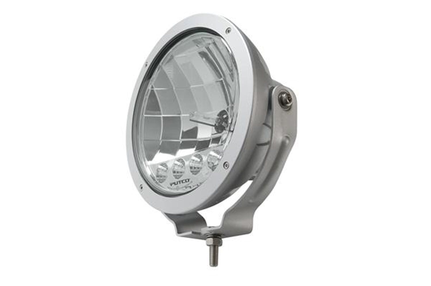 Putco 231900 HID Lamp w/3 LED Daytime Running Lights - 6 inch Silver Housing with Clear Lens