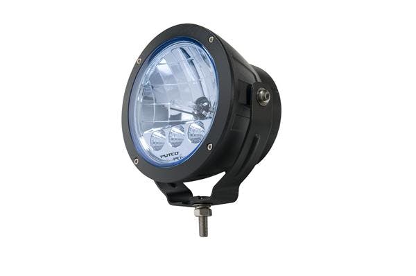 Putco 231920 HID Lamp w/3 LED Daytime Running Lights - 6 inch Black Housing with Blue Tinted Lens