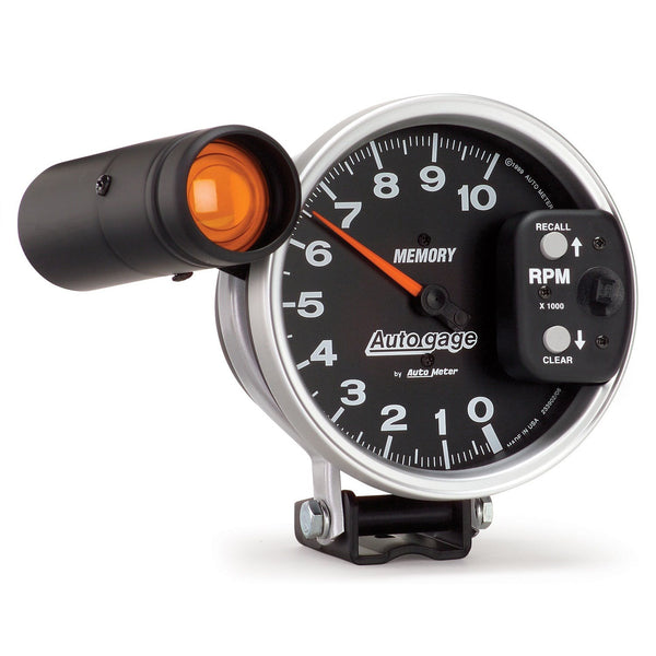 AutoMeter Products 233906 Tach W/Shift-Light and Memory 10 000 RPM