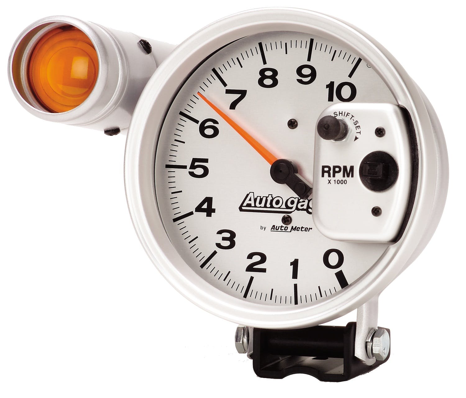 AutoMeter Products 233911 Tach Shift Light Silver 10 000 RPM