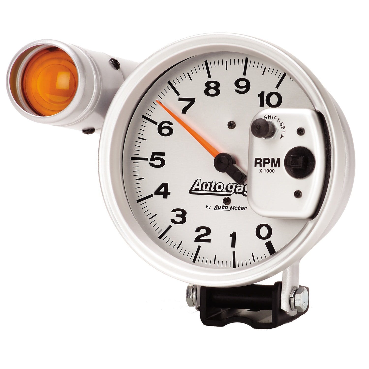 AutoMeter Products 233911 Tach Shift Light Silver 10 000 RPM
