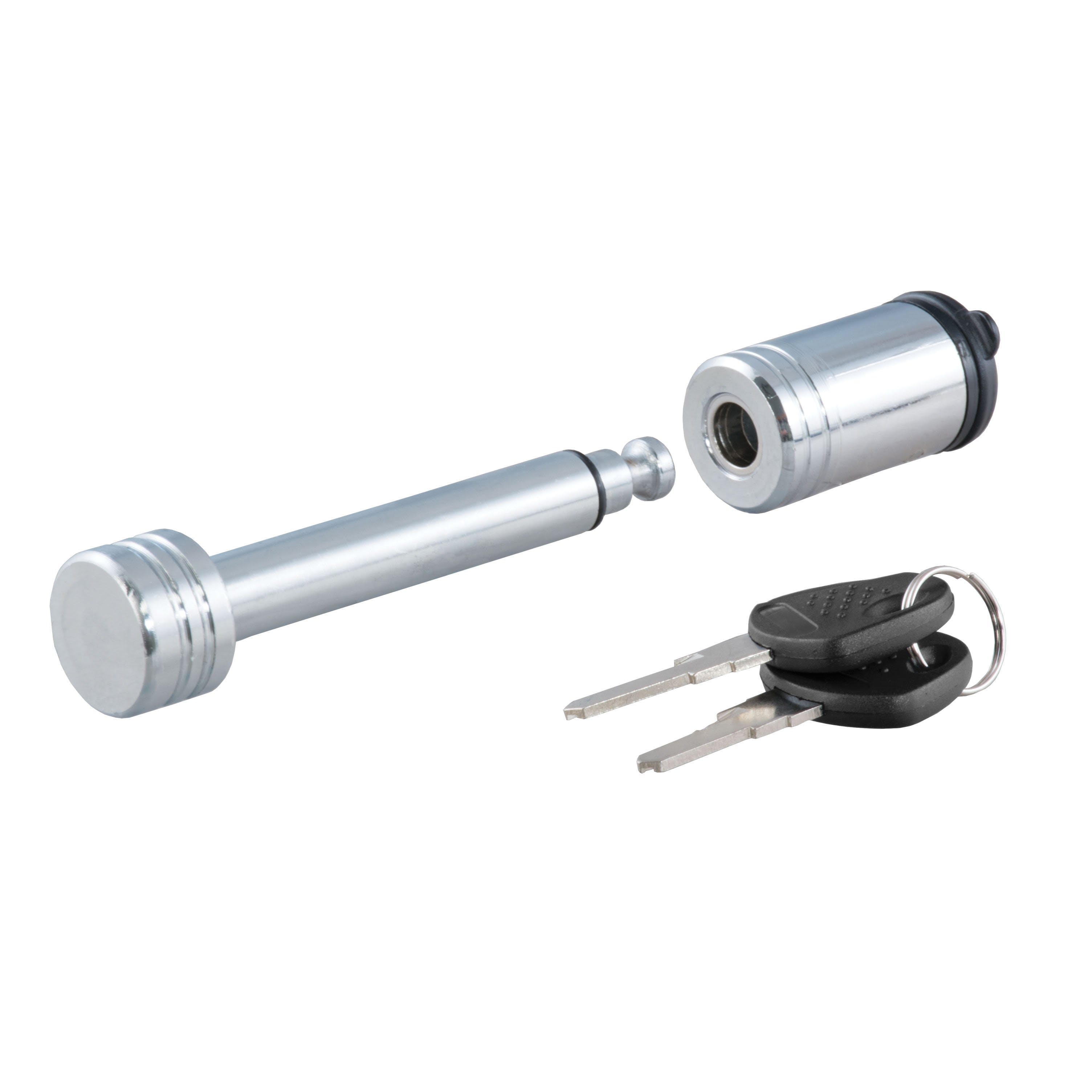 CURT 23501 1/2 Hitch Lock (1-1/4 Receiver, Barbell, Chrome)