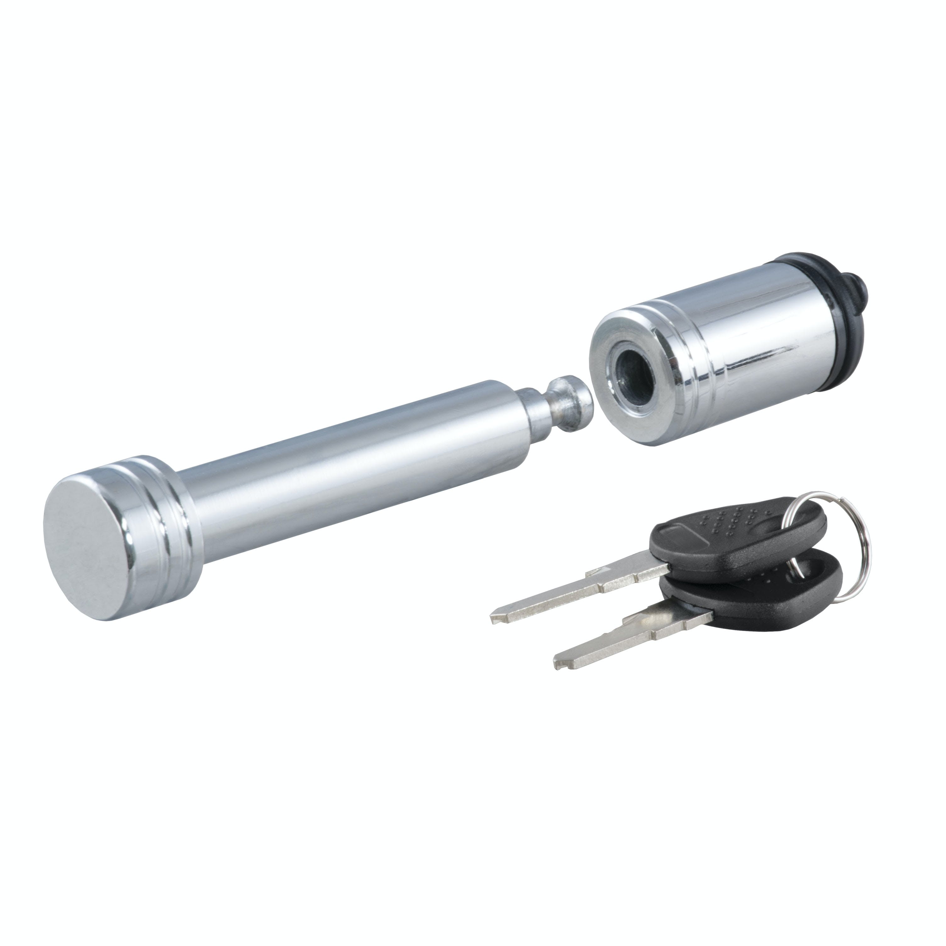 CURT 23515 5/8 Hitch Lock (2 Receiver, Barbell, Chrome)