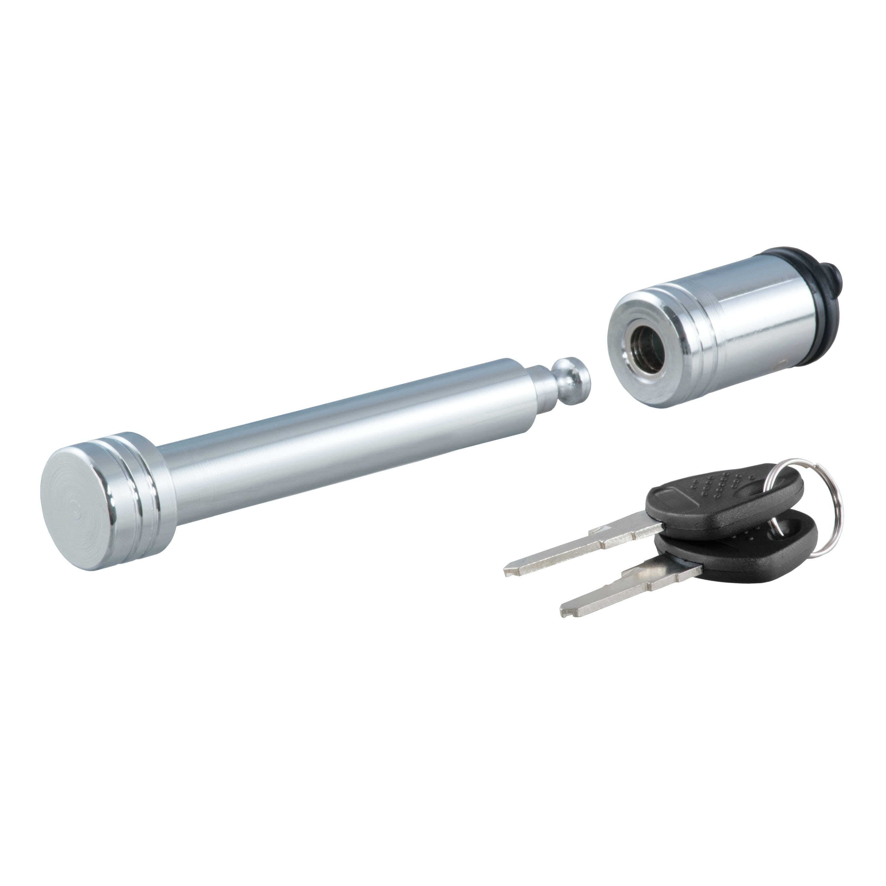 CURT 23519 5/8 Hitch Lock (2 or 2-1/2 Receiver, Barbell, Stainless)