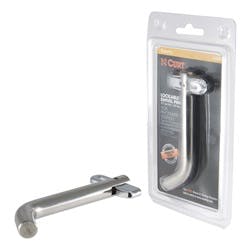 CURT 23581 1/2 Swivel Hitch Pin (1-1/4 Receiver, Stainless, Packaged)