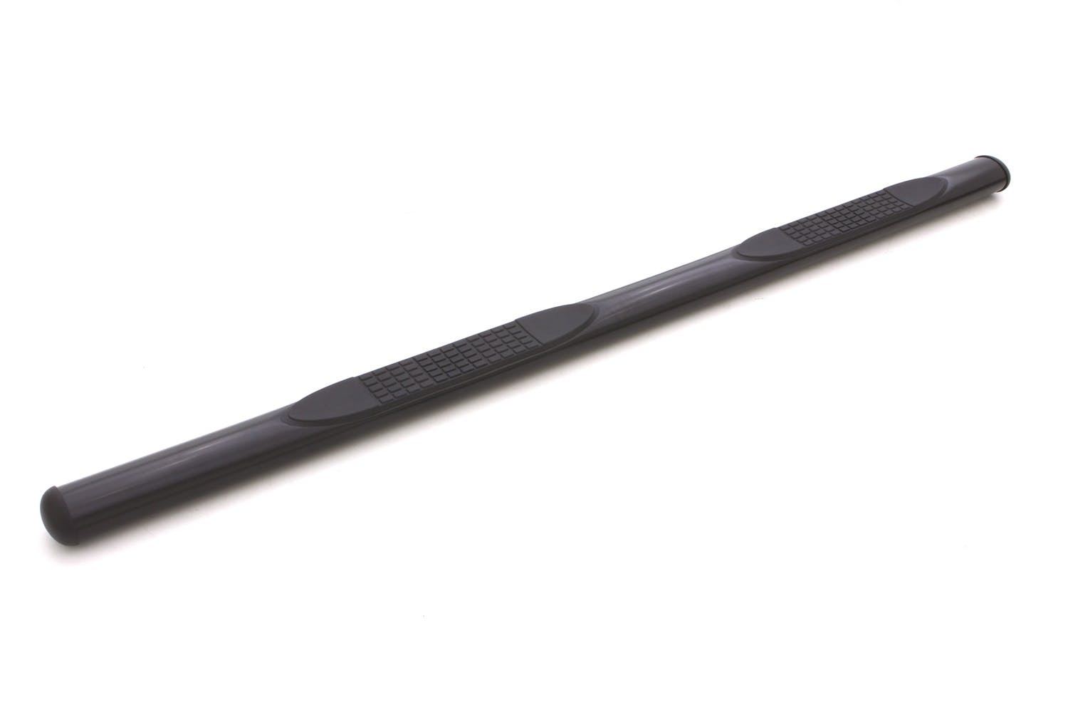 LUND 23684781 4 Inch Oval Straight Nerf Bar - Black 4 In OVAL STRAIGHT STEEL