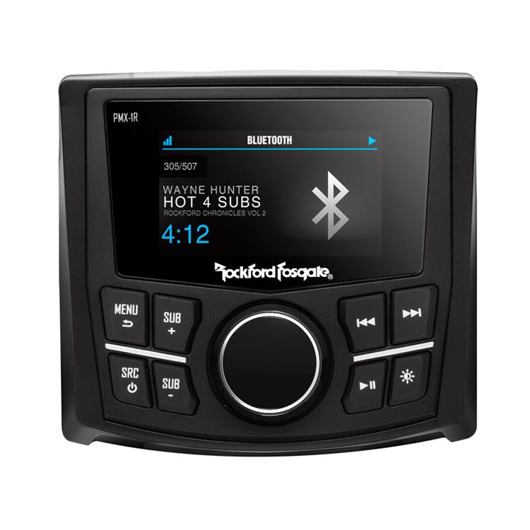 Rockford Fosgate Punch Marine Full Function Wired Remote 2.7" Display pn pmx-1r