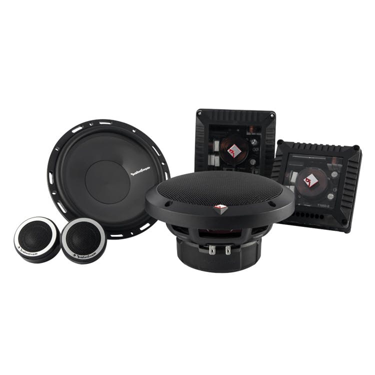 Rockford Fosgate Power 6.50" 2-Way Euro Fit Component System pn t1650-s
