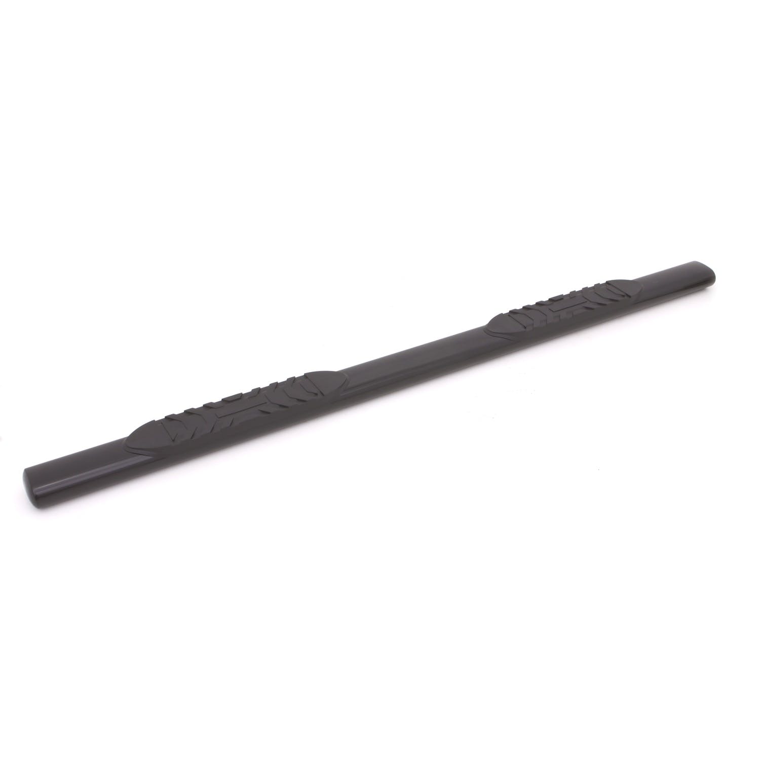 LUND 24086004 5 Inch Oval Straight Nerf Bar - Black 5 In OVAL STRAIGHT STEEL
