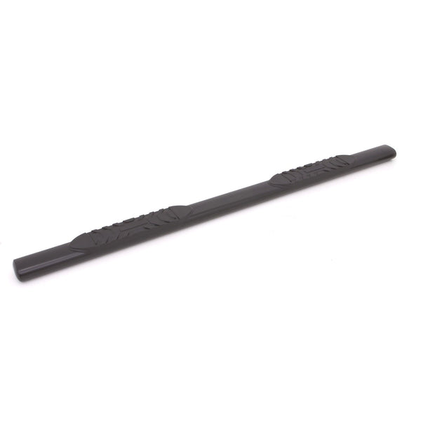 LUND 24047006 5 Inch Oval Straight Nerf Bar - Black 5 In OVAL STRAIGHT STEEL