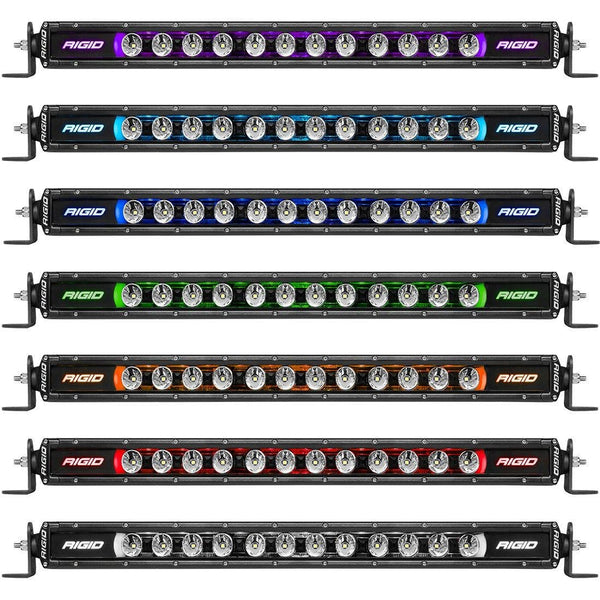 RIGID Industries 240603 RIGID Radiance Plus SR-Series LED Light, 8 Option RGBW Backlight, 40 Inch